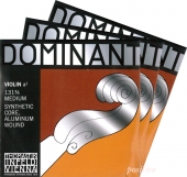 【Dominant】ドミナント バイオリン弦 2A、3D、4Gセット　4/4サイズ（3D(132)＝アルミ巻）