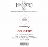 【Obligato】オブリガード チェロ弦 4C（4314）（３営業日以内での発送）