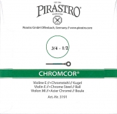 【Chromcor】クロムコア バイオリン弦 1E（3198）分数サイズ（３営業日以内での発送）