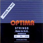 OPTIMA　オプティマ　マンドリン弦　BLACK　2A　2本セット （３営業日以内での発送）