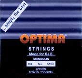 OPTIMA　オプティマ　マンドリン弦　BLACK　3D　2本セット （３営業日以内での発送）