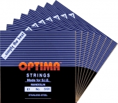 OPTIMA　オプティマ　マンドリン弦　BLACK　SET （３営業日以内での発送）
