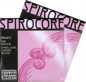 【Spirocore】スピロコア チェロ弦　２本セット（クロムスチール/3G・4C）（３営業日以内での発送）