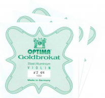 【Goldbrokat】ゴールドブラカット バイオリン弦 2A・3D・4Gセット　4/4サイズ