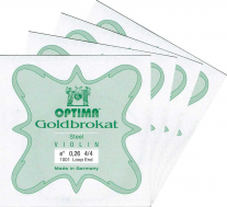 【Goldbrokat】ゴールドブラカット バイオリン弦 SET　4/4サイズ