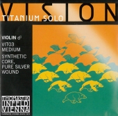 【Vision Titanium Solo】ヴィジョンチタニウム ソロ バイオリン弦 3D（VIT03）（３営業日以内での発送）