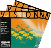 【Vision Titanium Solo】ヴィジョンチタニウム ソロ バイオリン弦 2A,3D,4G セット（３営業日以内での発送）
