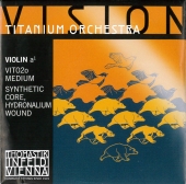 【Vision Titanium Orchestra】ヴィジョンチタニウム オーケストラ バイオリン弦 2A(VIT02o)【取り寄せ商品】