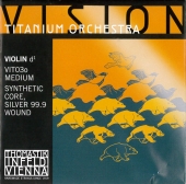 【Vision Titanium Orchestra】ヴィジョンチタニウム オーケストラ バイオリン弦 3D(VIT03o)【取り寄せ商品】
