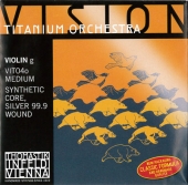 【Vision Titanium Orchestra】ヴィジョンチタニウム オーケストラ バイオリン弦 4G（VIT04o）【取り寄せ商品】