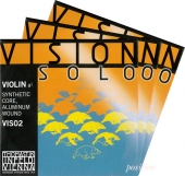 【Vision Solo】ヴィジョン ソロ バイオリン弦 2A,3D（アルミ巻）,4G セット（３営業日以内での発送）