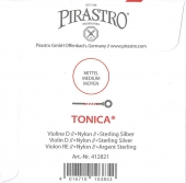 【Tonica】トニカ バイオリン弦 3D(シルバー巻・4128)(3営業日以内での発送)