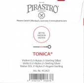 【Tonica】トニカ バイオリン弦 4G(4124)(3営業日以内での発送)