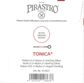 【Tonica】トニカ バイオリン弦 4G（4124）（３営業日以内での発送）