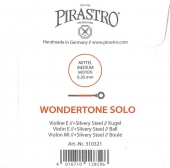 【WondertoneSolo】ワンダートーン ソロ バイオリン弦 1E（シルバリースチール・3106/3103）（３営業日以内での発送）