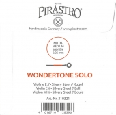 【WondertoneSolo】ワンダートーン ソロ バイオリン弦 1E(シルバリースチール・3106/3103)(3営業日以内での発送)