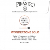 【WondertoneSolo】ワンダートーン ソロ バイオリン弦 1E（アドバンストスチール・3156/3152)（３営業日以内での発送）
