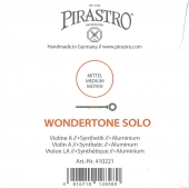 【WondertoneSolo】ワンダートーン ソロ バイオリン弦 2A(4102)(3営業日以内での発送)