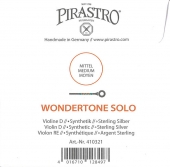 【WondertoneSolo】ワンダートーン ソロ バイオリン弦 3D（4103）（３営業日以内での発送）