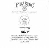 【Pirastro No.1】ピラストロ No.1 バイオリン弦 1E（3115/3112）（３営業日以内での発送）