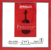 【Prelude】プレリュード バイオリン弦 1E（J811）（３営業日以内での発送）