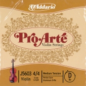 【ProArte】プロアルテ バイオリン弦 3D（J5603）【3～4日での発送(店舗休業日除く)】