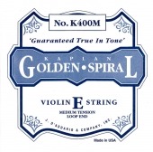 【GoldenSpairal】ゴールデンスパイラル バイオリン弦 1E K400M（３営業日以内での発送）