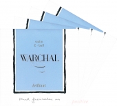 【Warchal Brilliant】ワーシャル ブリリアント バイオリン弦 セット（3D=シルバー巻・903S）＜取り寄せ商品＞