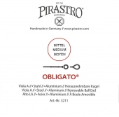 【Obligato】オブリガード ビオラ弦 1A（3211）（３営業日以内での発送）