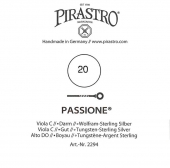 【Passione】パッシオーネ ビオラ弦 4C（2294）（３営業日以内での発送）