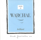 【Warchal Brilliant】ワーシャル ブリリアント ビオラ弦 2D（912）【取り寄せ商品】