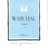 【Warchal Brilliant】ワーシャル ブリリアント ビオラ弦 4C（914）【取り寄せ商品】