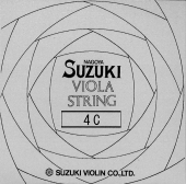 【Suzuki】スズキ ビオラ弦 4C（３営業日以内での発送）