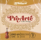 【ProArte】プロアルテ チェロ弦 2D（J5902）【取り寄せ商品】