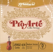 【ProArte】プロアルテ チェロ弦 2D(J5902)【取り寄せ商品】