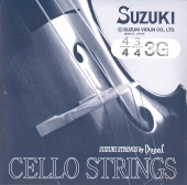【Suzuki】スズキ チェロ弦 3G（Dogal）（３営業日以内での発送）