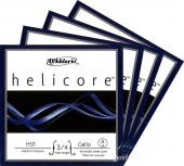 【Helicore】ヘリコア チェロ弦 セット 分数(3営業日以内での発送)