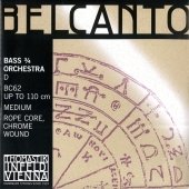 【Belcanto】ベルカント バス弦 2D（BC62）（３営業日以内での発送）