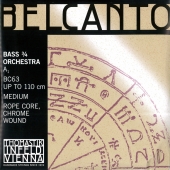 【Belcanto】ベルカント バス弦 3A（BC63）（３営業日以内での発送）