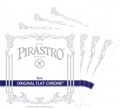 【Original Flat Chrom】オリジナルフラットクロム バス弦 セット(3営業日以内での発送)