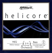 【Helicore Orchestra】ヘリコア オーケストラ バス弦 2D（H612）＜ミディアム／ライト＞（３営業日以内での発送）