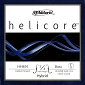 【Helicore Hybrid】ヘリコア ハイブリット バス弦 4E（HH614）＜ミディアム／ライト＞（３営業日以内での発送）