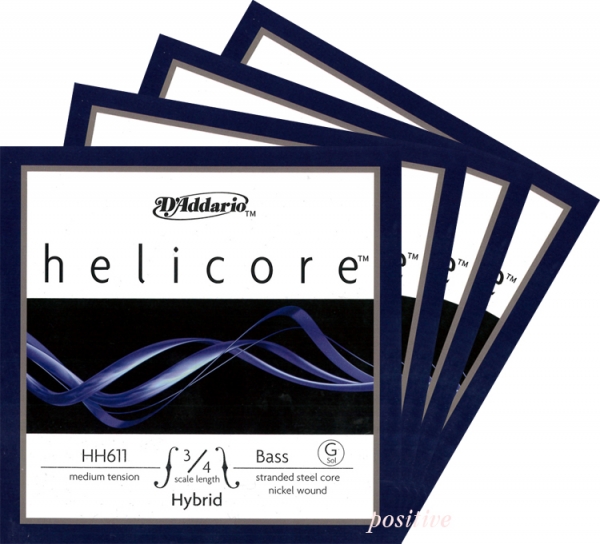 DADDARIO ( ダダリオ ) HH610 3/4M Helicore Hybrid Medium
