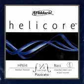 【Helicore Pizzicato】ヘリコア ピチカート バス弦 4E（HP614）（３営業日以内での発送）