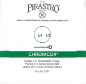 【Chromcor】クロムコア バイオリン弦 1E(3198)分数サイズ(3営業日以内での発送)