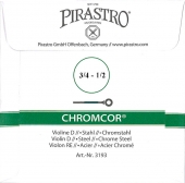 【Chromcor】クロムコア バイオリン弦 3D（3193）分数サイズ（３営業日以内での発送）