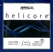 【Helicore】ヘリコア バイオリン弦 3D（H313）分数サイズ