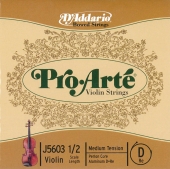 【ProArte】プロアルテ バイオリン弦 3D（J5603）分数サイズ