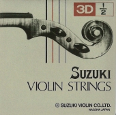 【Suzuki】スズキ バイオリン弦 3D 分数サイズ