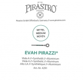 【Evah Pirazzi】エヴァ ピラッツィ ビオラ弦 1A（アルミ巻・4291）（３営業日以内での発送）